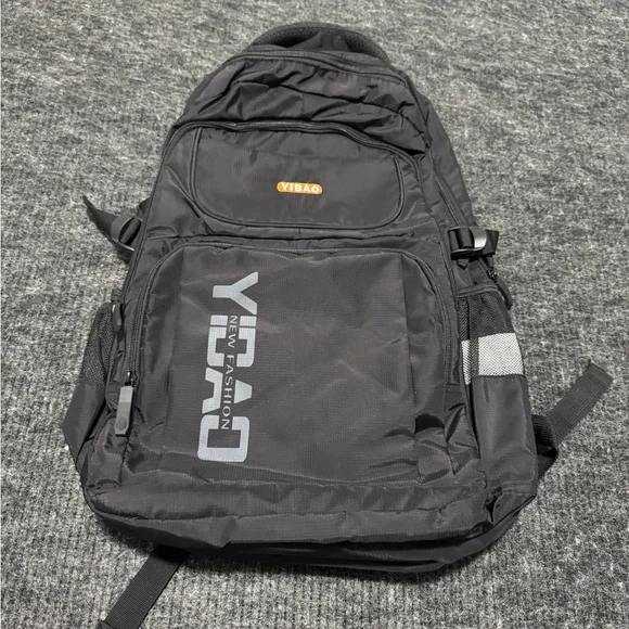 Yibao Backpack Black & Grey Used in Great Conditions - Picture 1 of 6